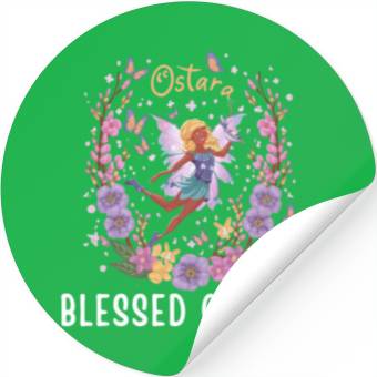 Discover Easter Ostara Eostre - Pagan Witchcraft Spring Stickers