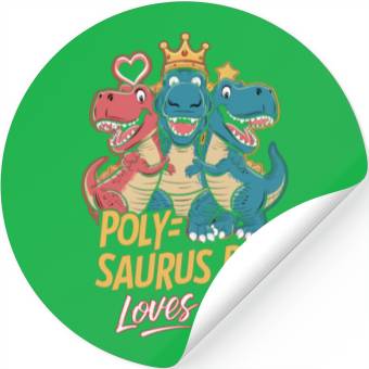 Discover Polyamorous community Polyamorous Parenting Loving Stickers