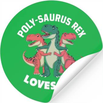 Discover Polyamorous community Polyamorous Parenting Loving Stickers