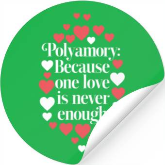 Discover Polyamorous community Polyamorous Parenting Loving Stickers
