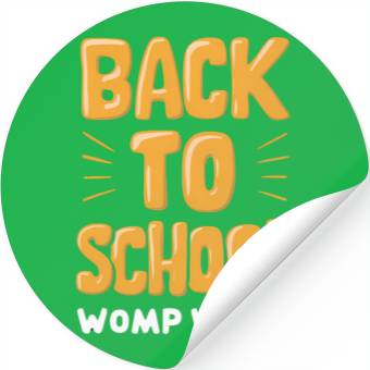 Discover Back to School Womp Womp Teacher Stickers