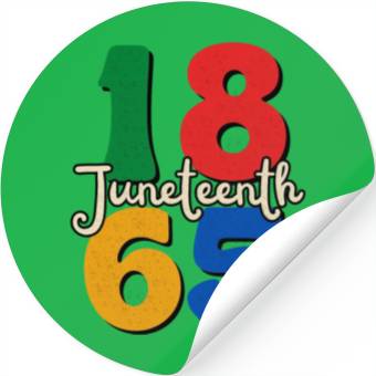 Discover Freedom day Juneteenth 1865 Stickers