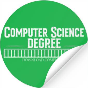 Discover Computer Science Degree Stickers