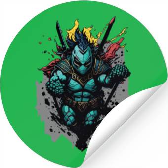 Discover Warrior war 01 Stickers