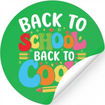 Discover Back to School Back to Cool Stickers