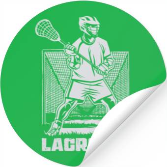 Discover Lacrosse Game Gift Stickers