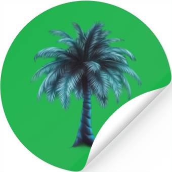 Discover Vaporwave tree Stickers
