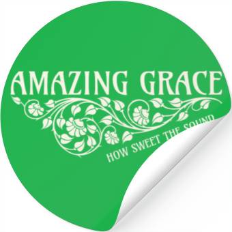 Discover Amazing Grace Stickers