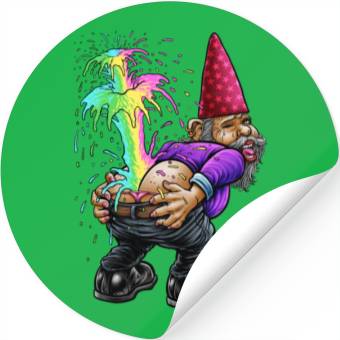 Discover Lady Boy Gnome Stickers