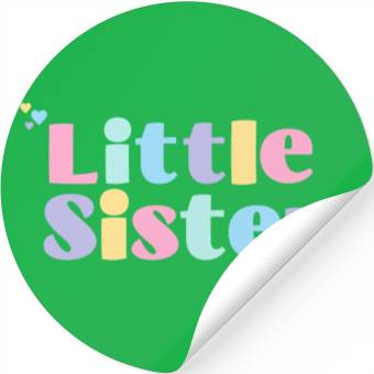Discover Little Sister Stickers
