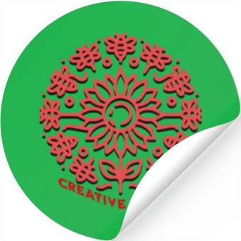 Discover Creative Flower Stickers