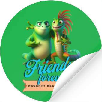 Discover lizard friends Stickers