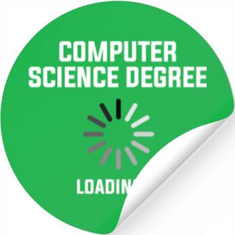 Discover computer science degree Stickers