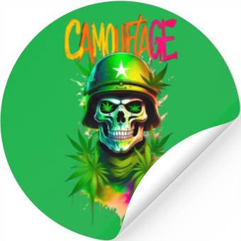 Discover CAMOUFLAGE Stickers