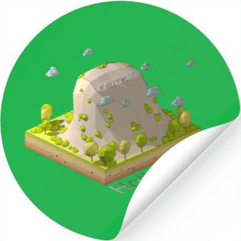 Discover Geometric low poly Hollywood symbol Stickers