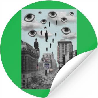 Discover Weirdcore Clothes Aesthetic Floating Premium Stickers
