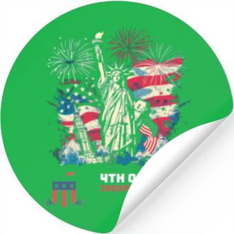 Discover Happy Independence Day Stickers