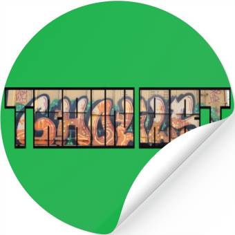 Discover Train Art Number 1 Stickers