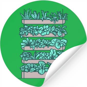 Discover Vertical Vegetable Veggie Garden Stickers