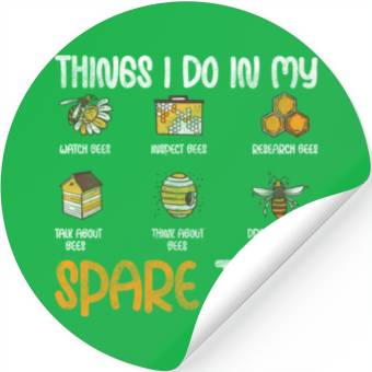 Discover Honey Bee Bees Useful Summer Stickers