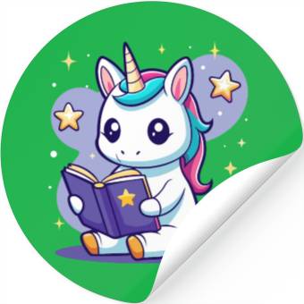 Discover Magic Unicorn Reading Stickers