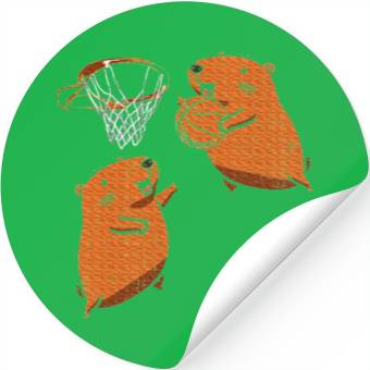 Discover Capybara Sleepybara Stickers