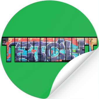 Discover Train Art Number 3 Stickers