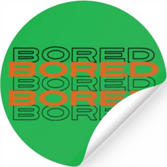 Discover Bored Stickers