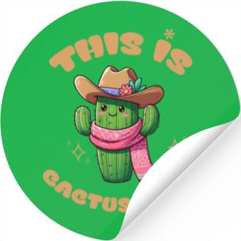 Discover This is Cactus Jack Stickers
