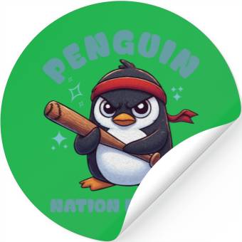 Discover Penguin Nation League Stickers