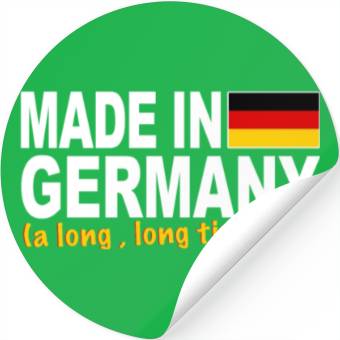 Discover Made In Germany Stickers