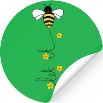 Discover Let it bee Stickers
