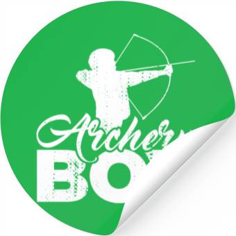 Discover Archery Guy Stickers