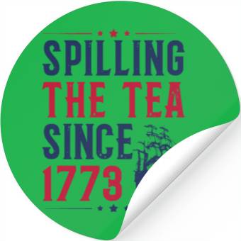 Discover Spilling The Tea Stickers