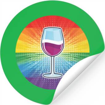 Discover LGBTQ Wine Stickers