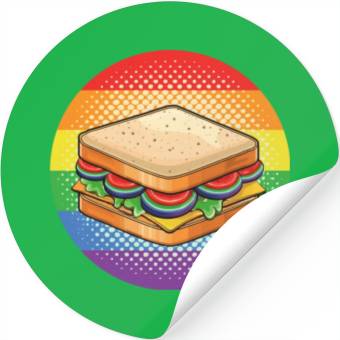 Discover LGBTQ Sandwich Stickers