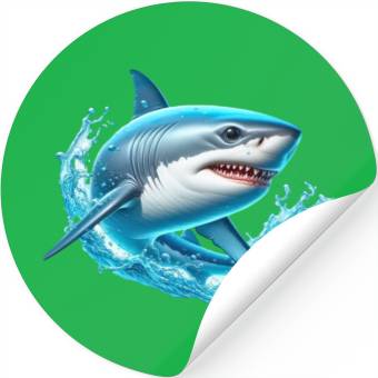 Discover Shark Stickers