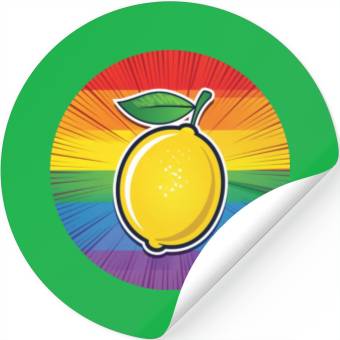Discover LGBTQ Lemon Stickers