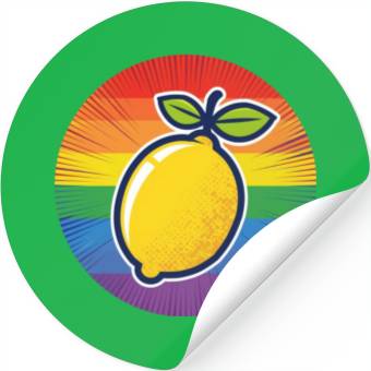 Discover LGBTQ Lemon Stickers