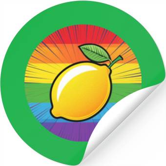 Discover LGBTQ Lemon Stickers