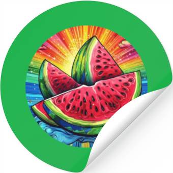 Discover LGBTQ Melon Stickers