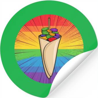 Discover LGBTQ Kebab Stickers