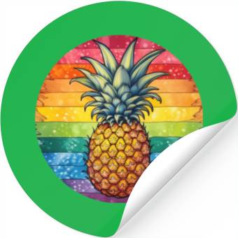 Discover LGBTQ Pineapple Stickers