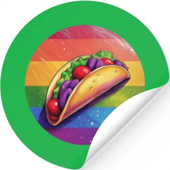 Discover LGBTQ Taco Stickers