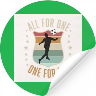 Discover Soccer Team Spirit Stickers