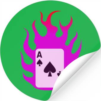 Discover Flaming Card - X-men Stickers