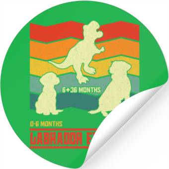 Discover Labrador Lover LABRADOR EVOLUTION Funny Stickers