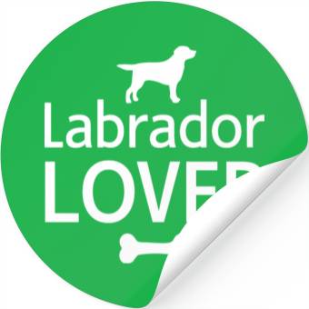 Discover Labrador Lover Stickers