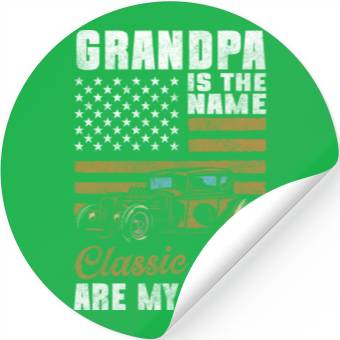 Discover Car Care Old School Stickers