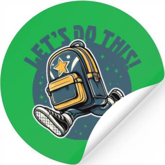 Discover going back to school Enthusiastic Stickers